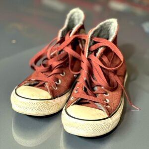 Converse Hi Top Fur Lined Chucks